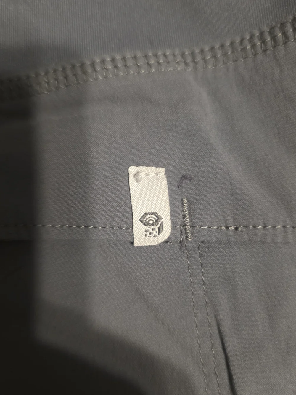 Mountain Hardwear Women's Gray Performance Shorts with Zip Pocket